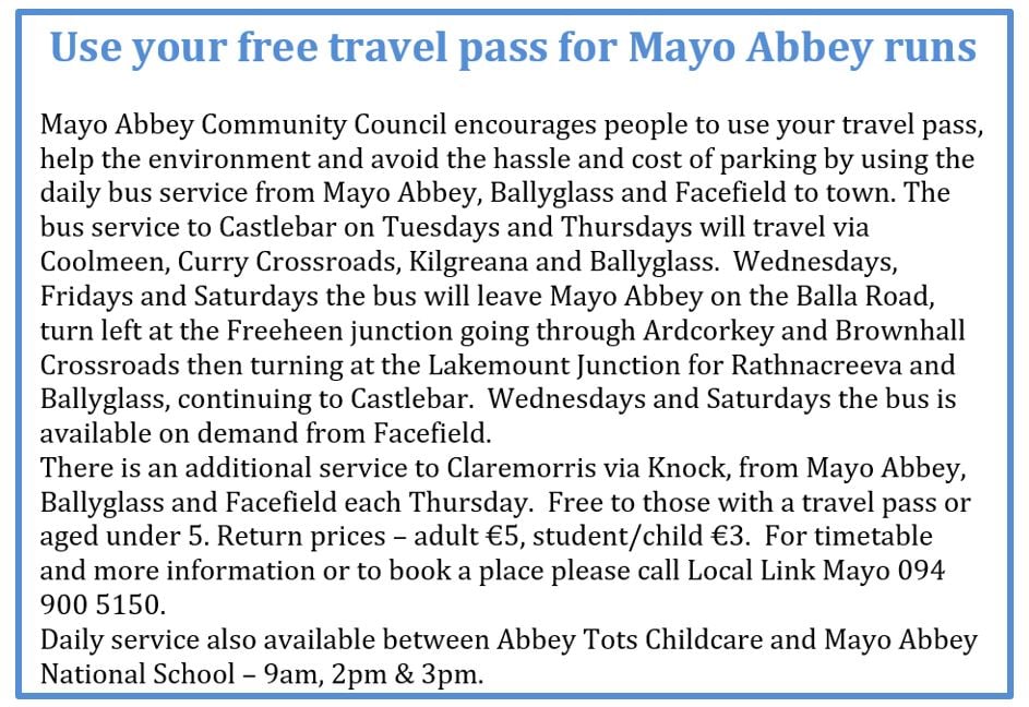 Free Travel Mayo Abbey Runs