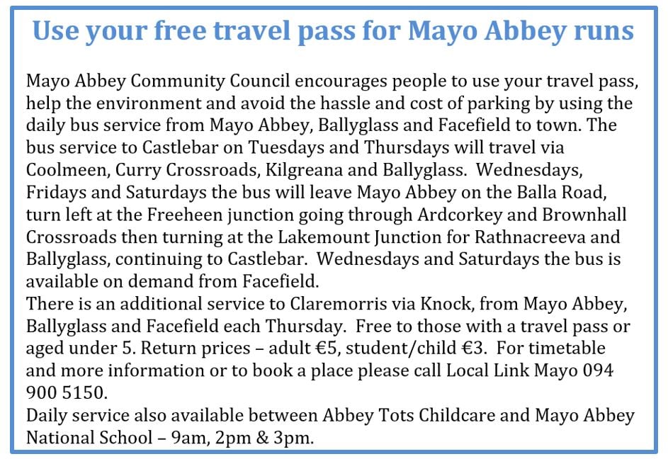 Free Travel Mayo Abbey Runs