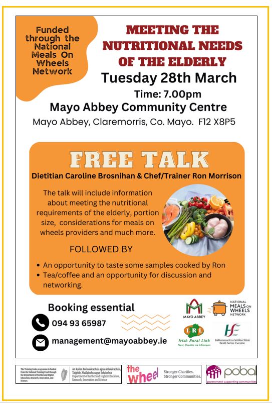 **Meeting The Nutritional Needs Of The Elderly**