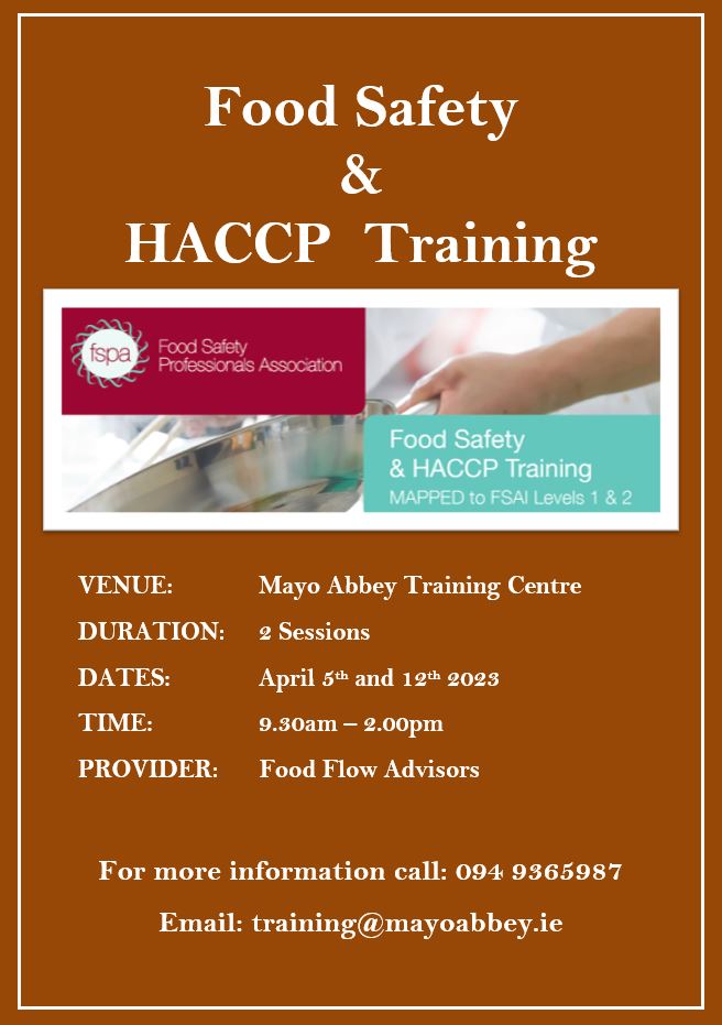 **HACCP Food Safety Course 2023**