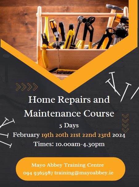 **Home Repairs & Maintenance Course 2023**